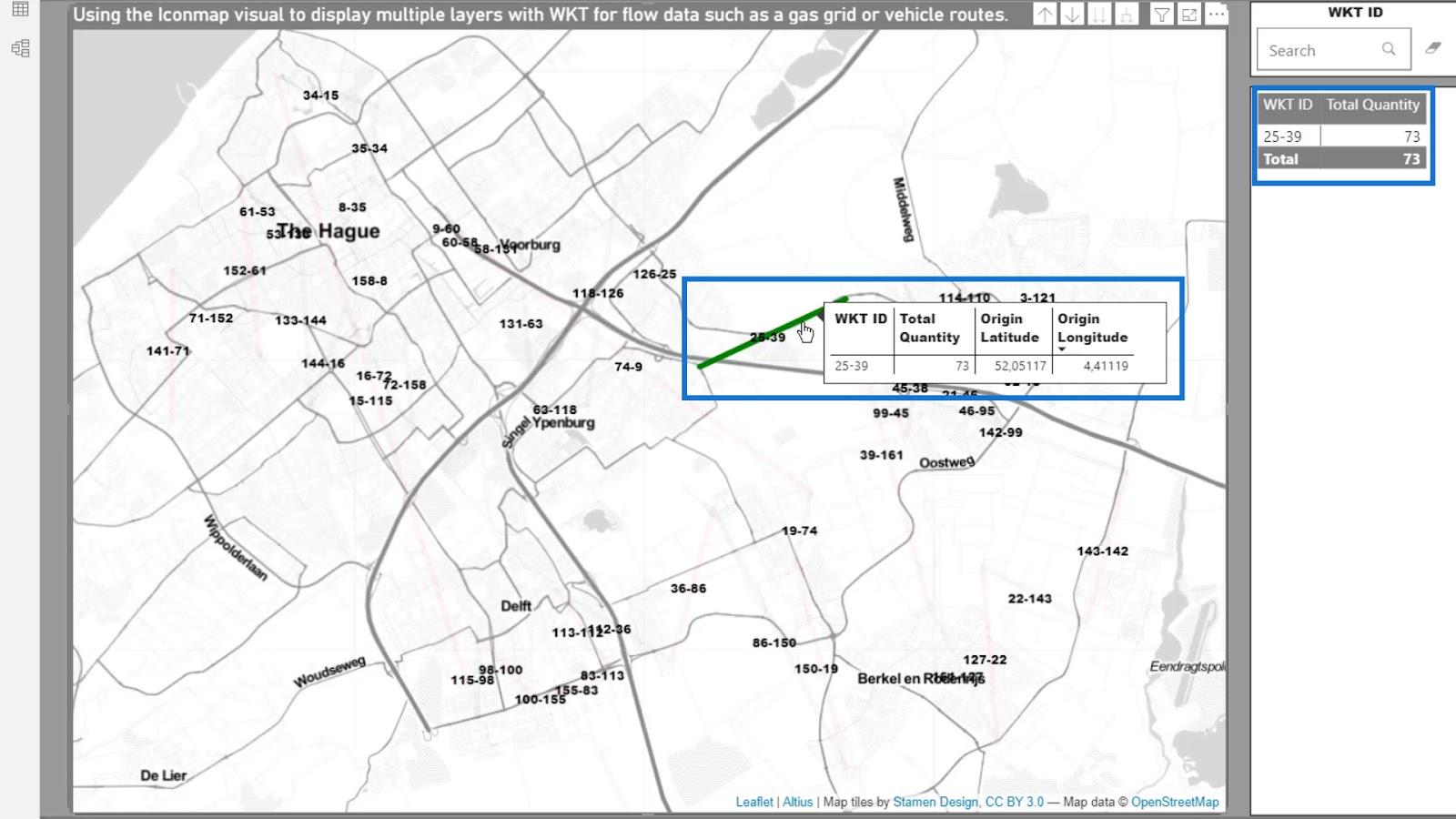 Vizuálna mapa ikon LuckyTemplates: WKT Strings