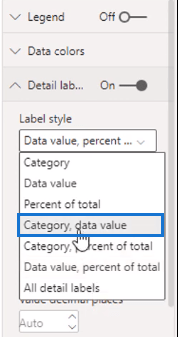 Visualiseringsalternativer i LuckyTemplates