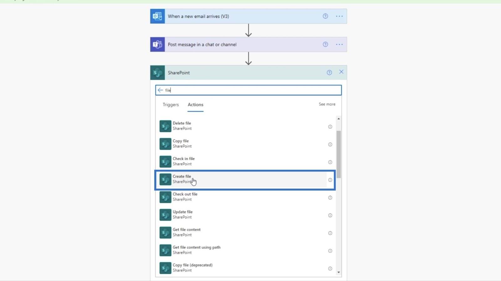 MS Flow: Sådan uploades i SharePoint via e-mail