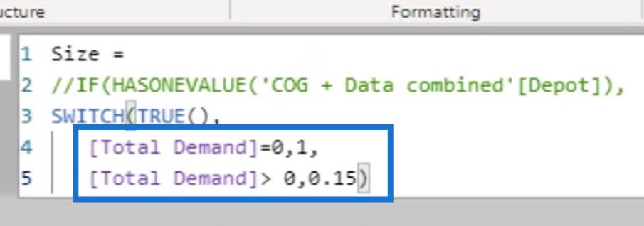 Tyngdepunktsanalyse i LuckyTemplates