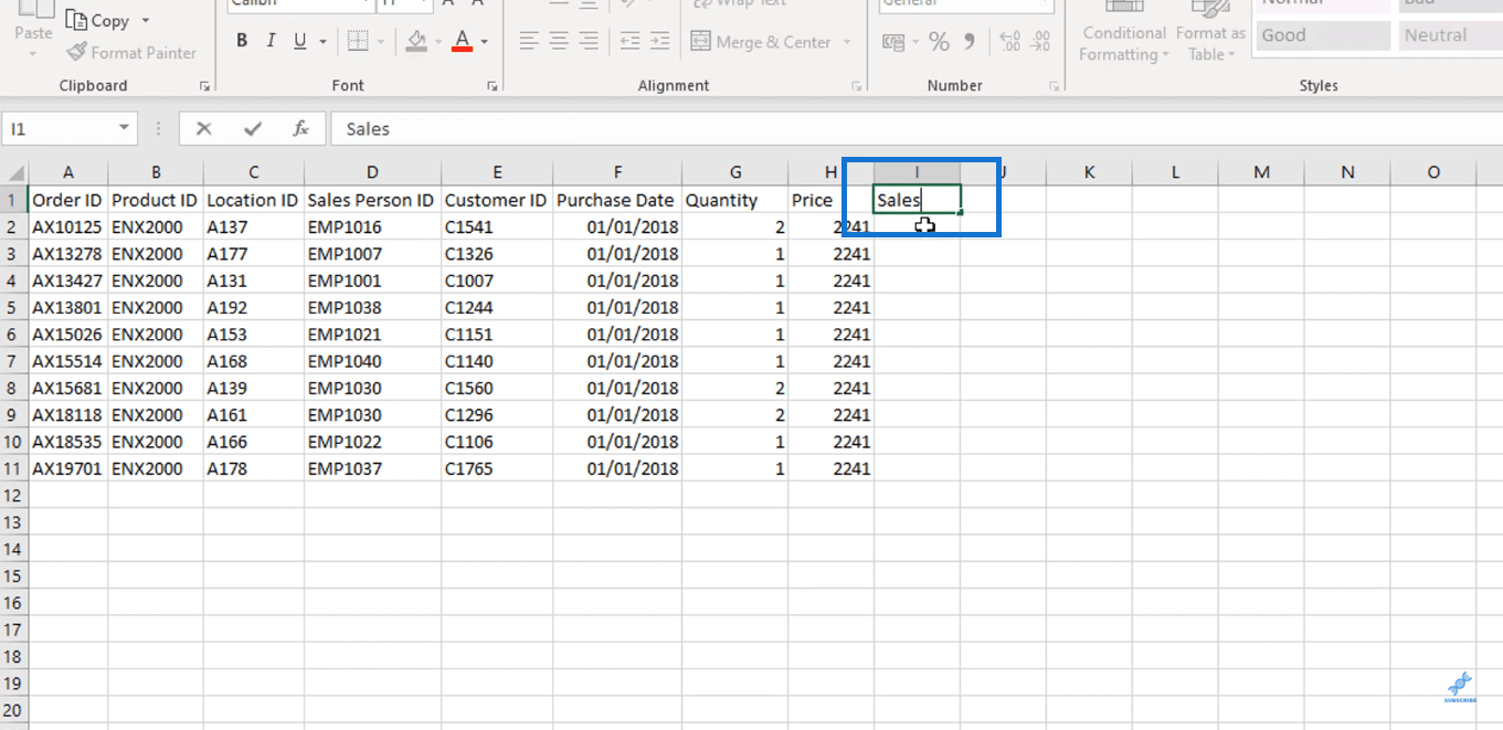 Lucky Templates och Excel: skillnad i DAX-formler