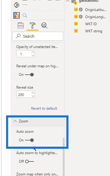 Vizuálna mapa ikon LuckyTemplates: WKT Strings