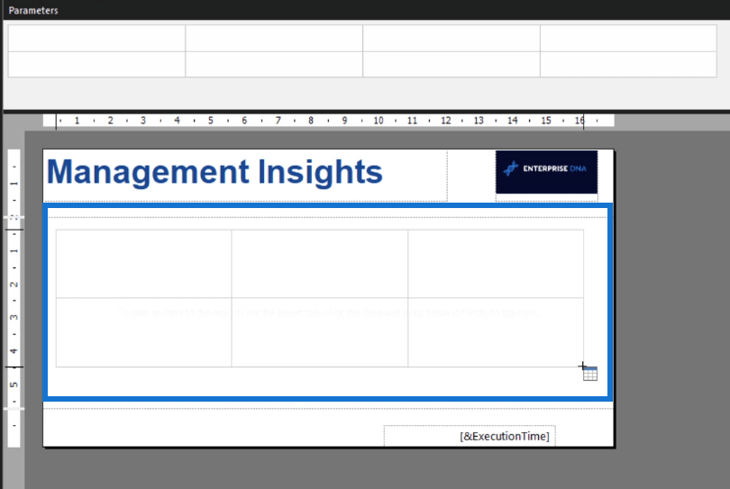 Посібник конструктора звітів: як додати таблицю