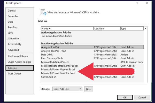 Як додати Power Query до Excel: покроковий посібник