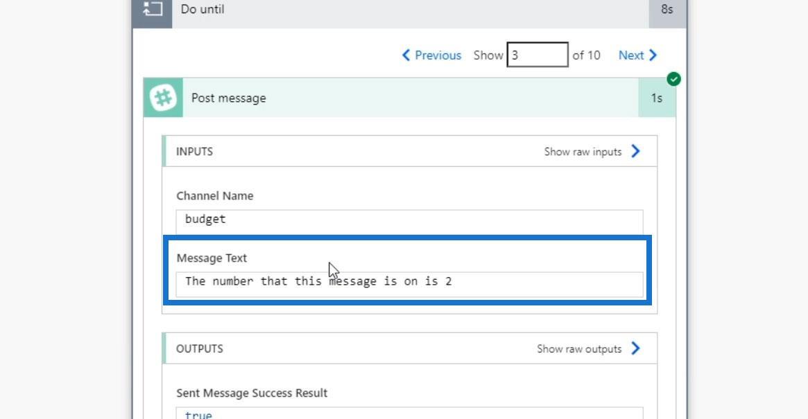 Do Until Loop Control у Power Automate