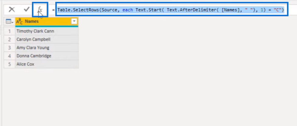 Power-forespørgselsfiltrering efter et bestemt første bogstav eller tegn Tutorial