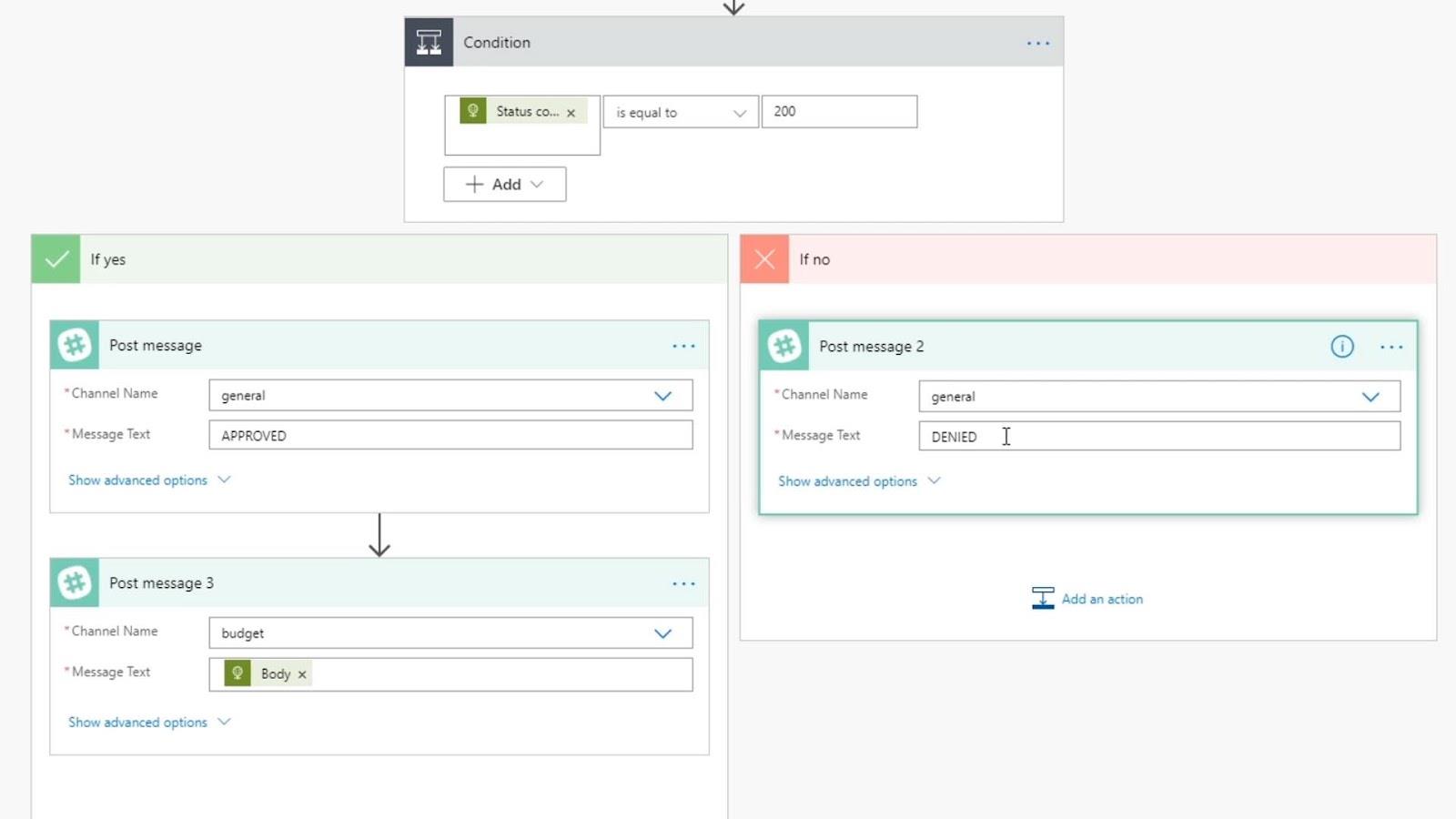 Hibakezelés a Power Automate-ban párhuzamos elágazáson keresztül