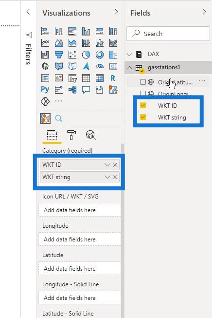 LuckyTemplates Icon Map Visual: WKT Strings