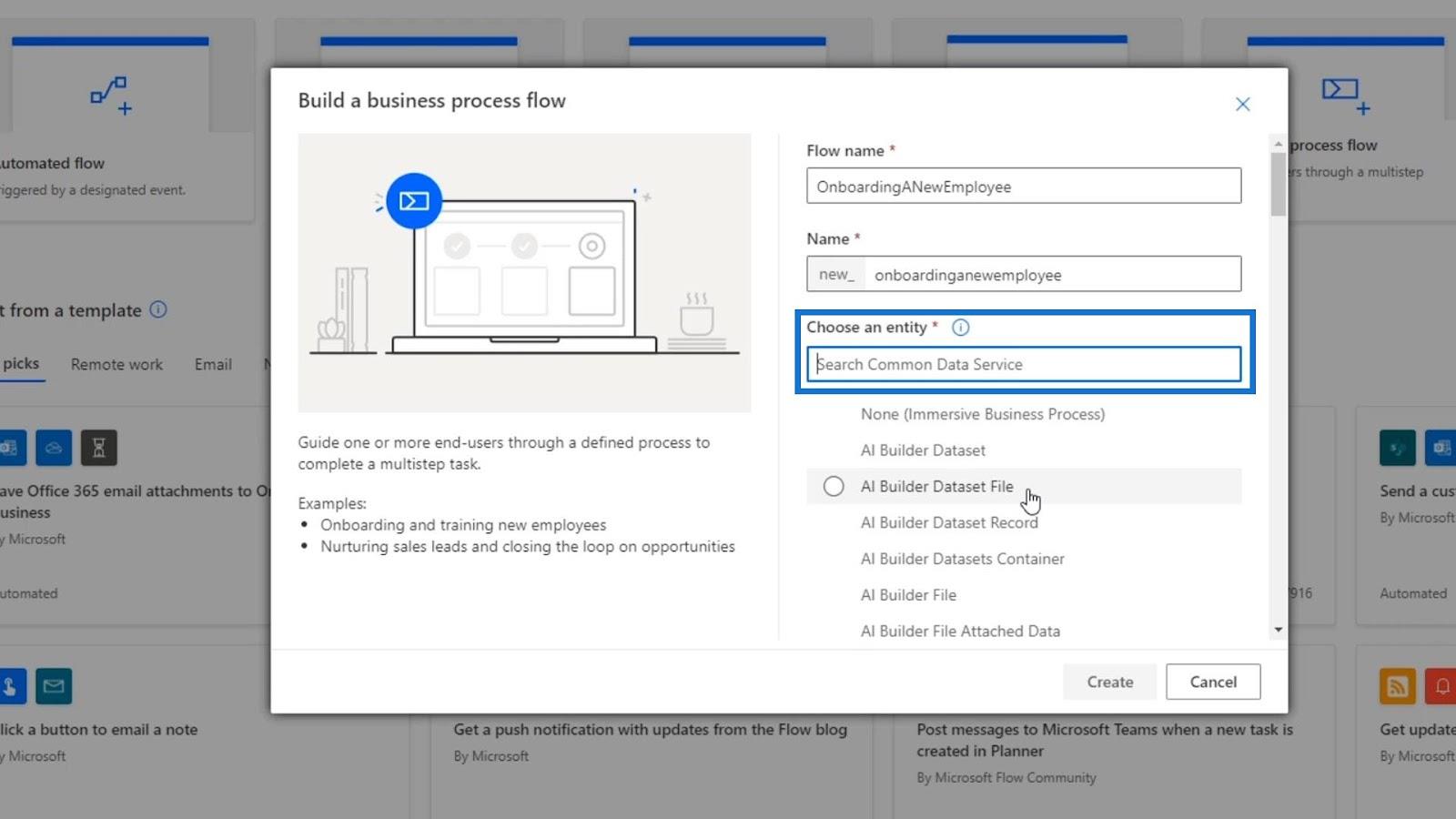 Forretningsprosessflyter i Microsoft Power Automate