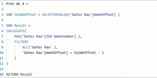 Få LuckyTemplates föregående veckas värden med DAX & Power Query