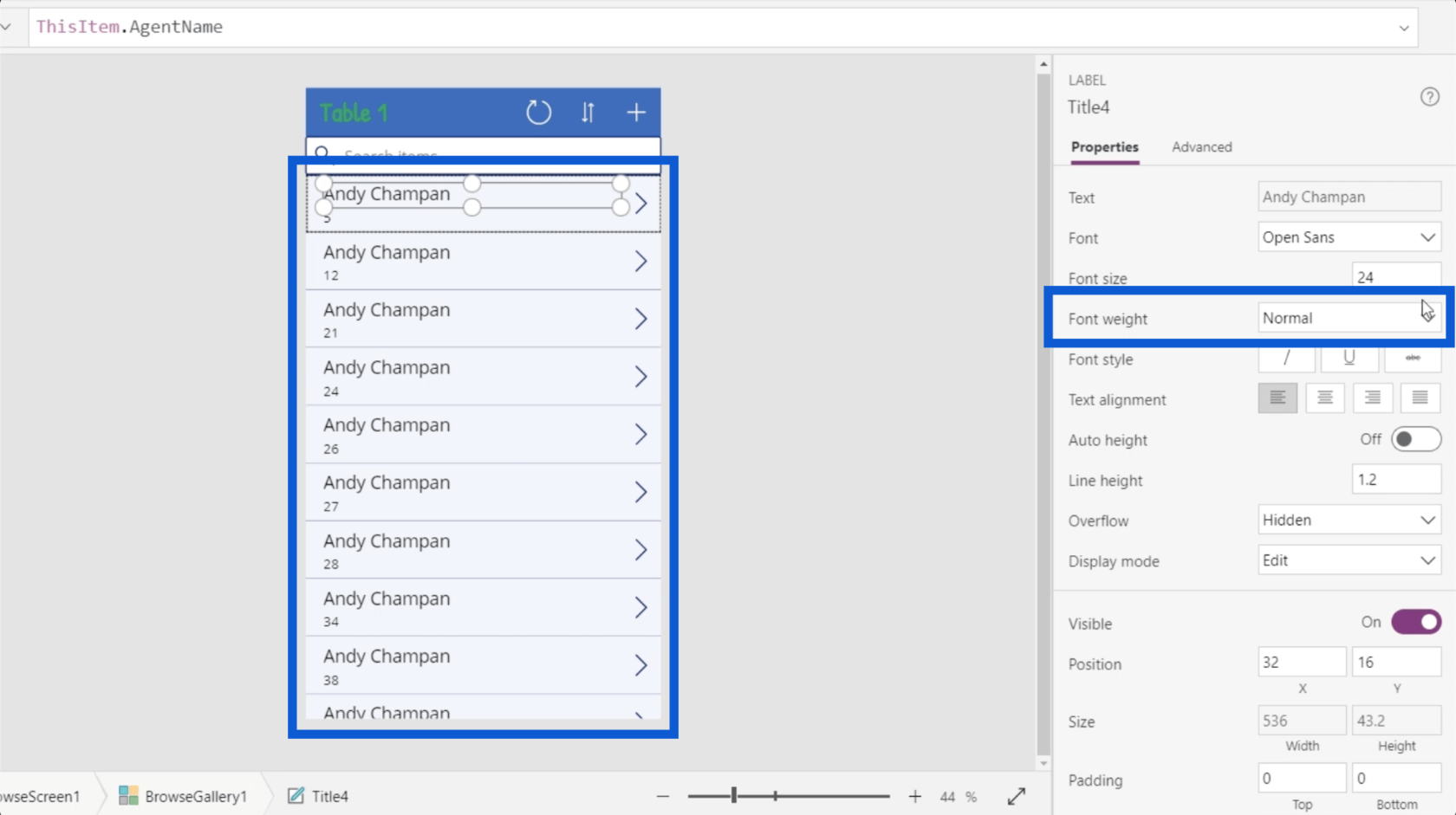 PowerApps Gallerier: En introduktion