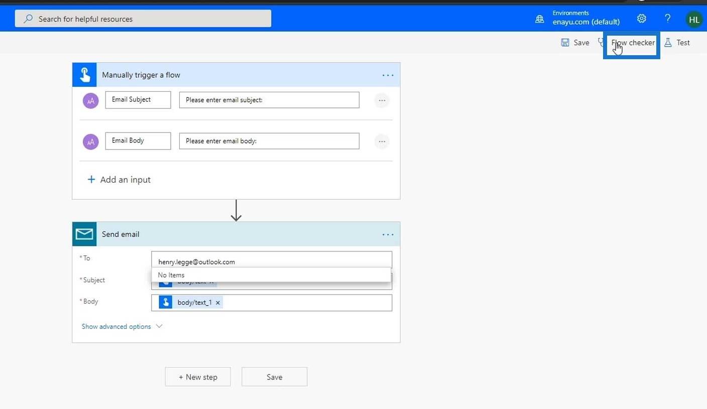 Microsoft Flows: Úpravy a sledování v Power Automate