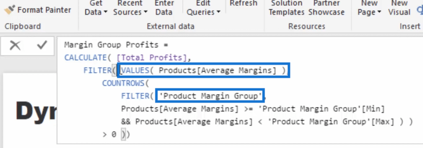 Bruk DAX til å segmentere og gruppere data i LuckyTemplates