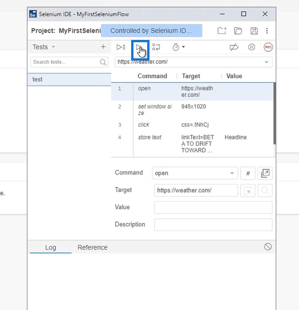 Selenium IDE a Power Automate UI Flowsban