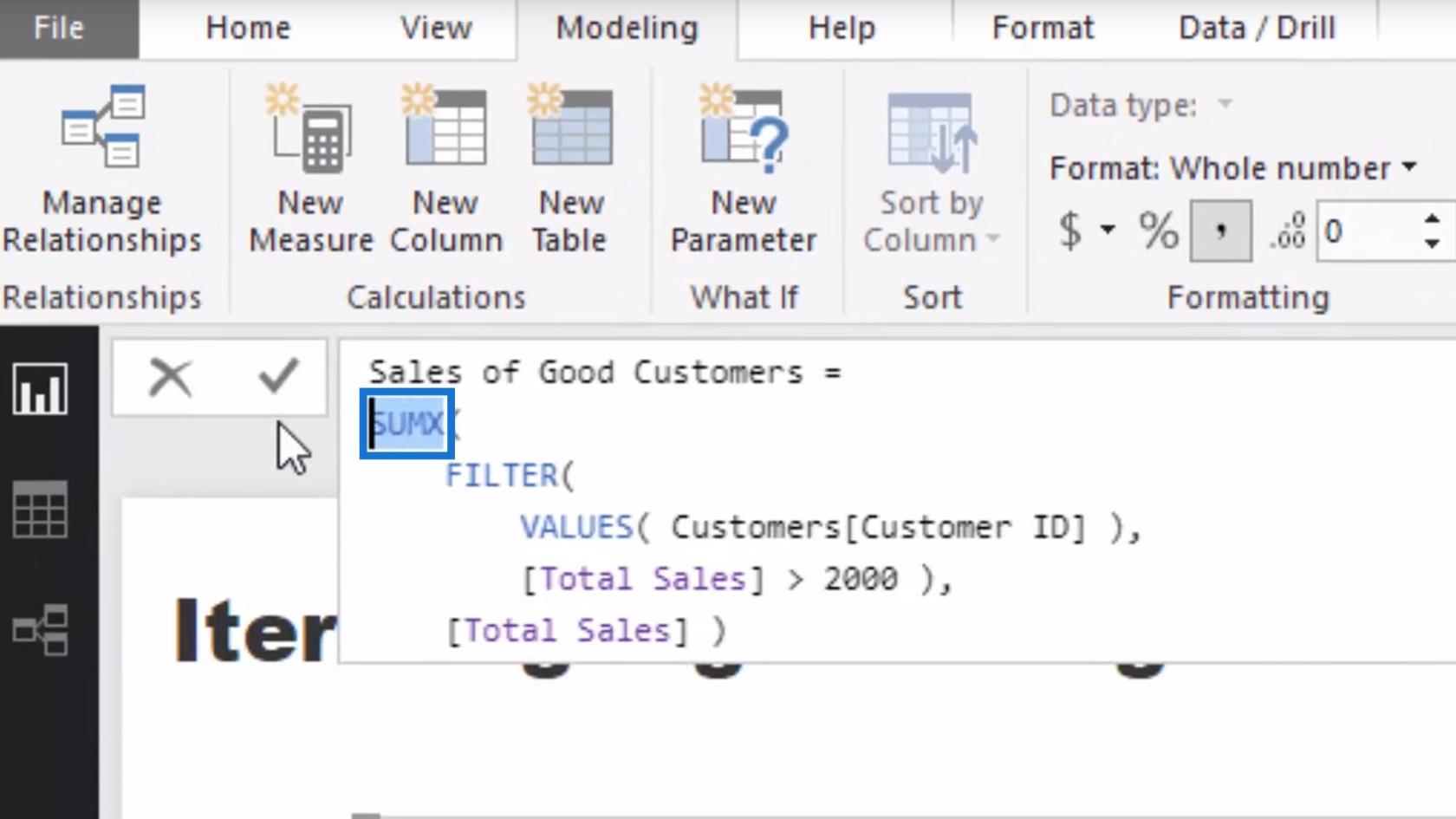 Virtuella tabeller inuti Itererande funktioner i LuckyTemplates – DAX-koncept