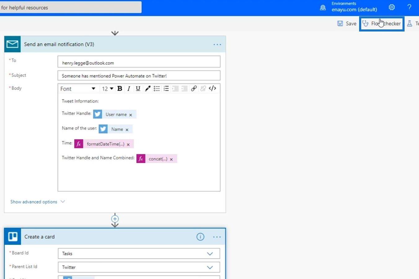 Power Automate Actions |  Syväsukelluksen opetusohjelma