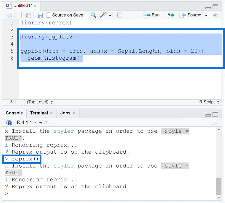 RStudio-ohje: tapoja ratkaista R-ongelmia