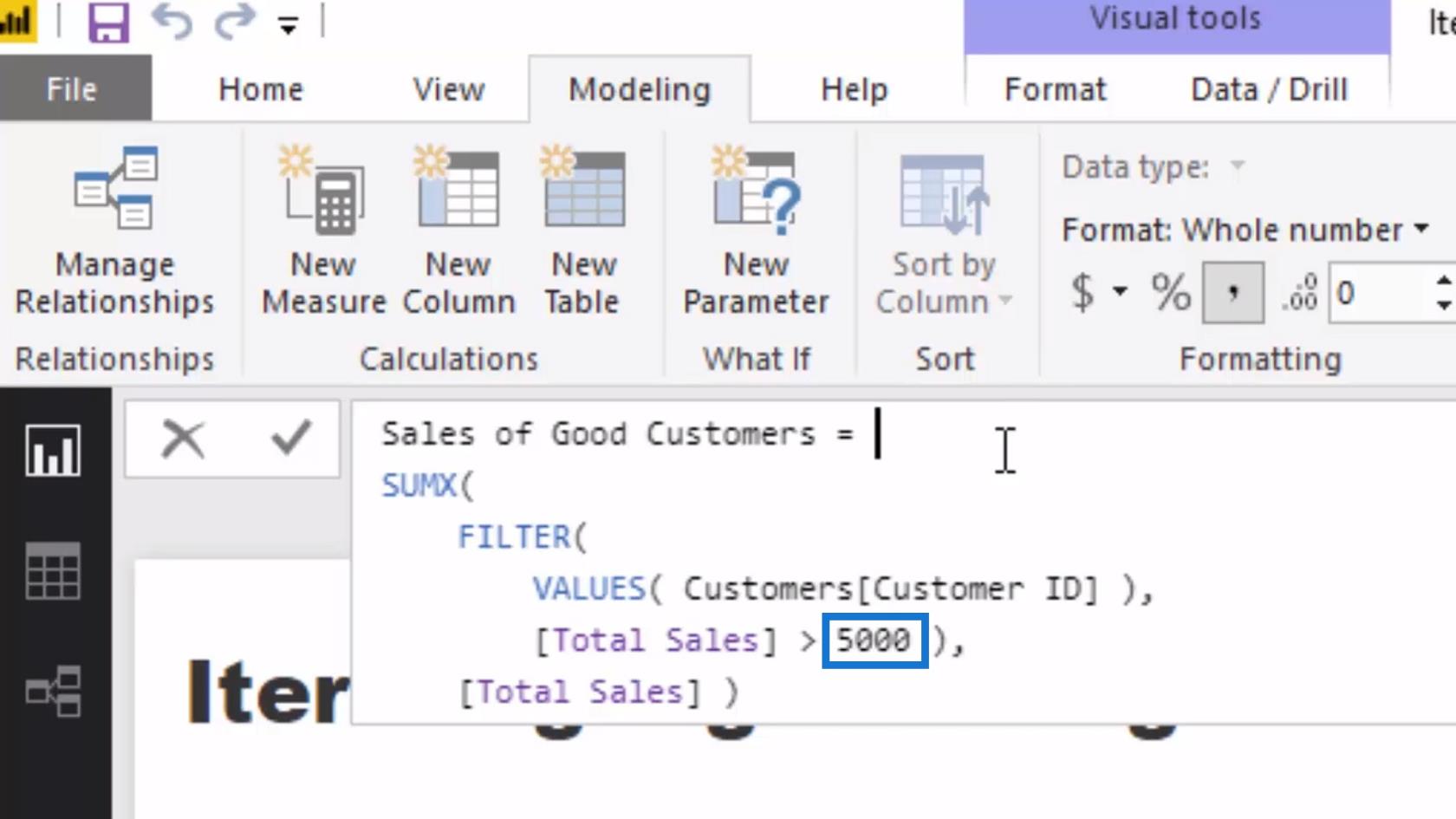 Virtuelle tabeller inne i gjentakende funksjoner i LuckyTemplates – DAX-konsepter