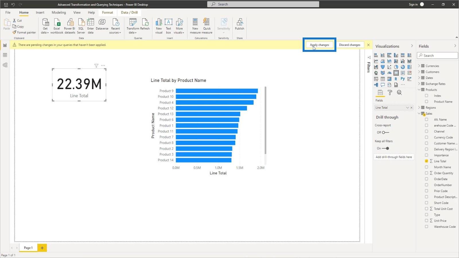 LuckyTemplates Parameters Via Query Editor