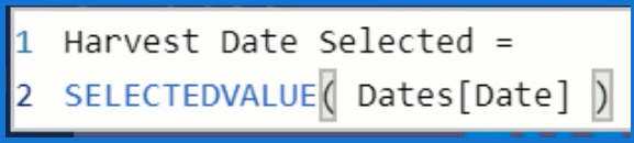 Sadonkorjuun päivämäärä LuckyTemplatesissa DAX:n avulla