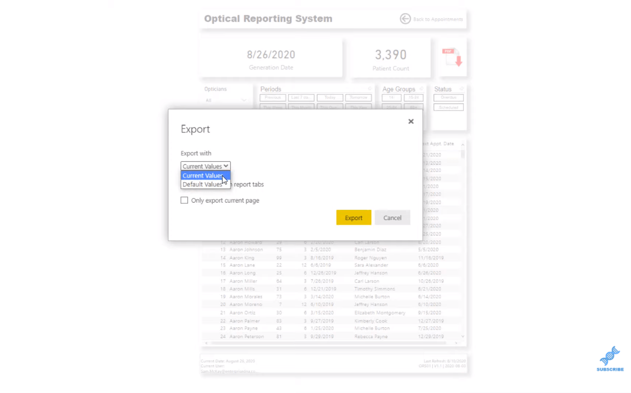 Bygge et rapporteringssystem med LuckyTemplates