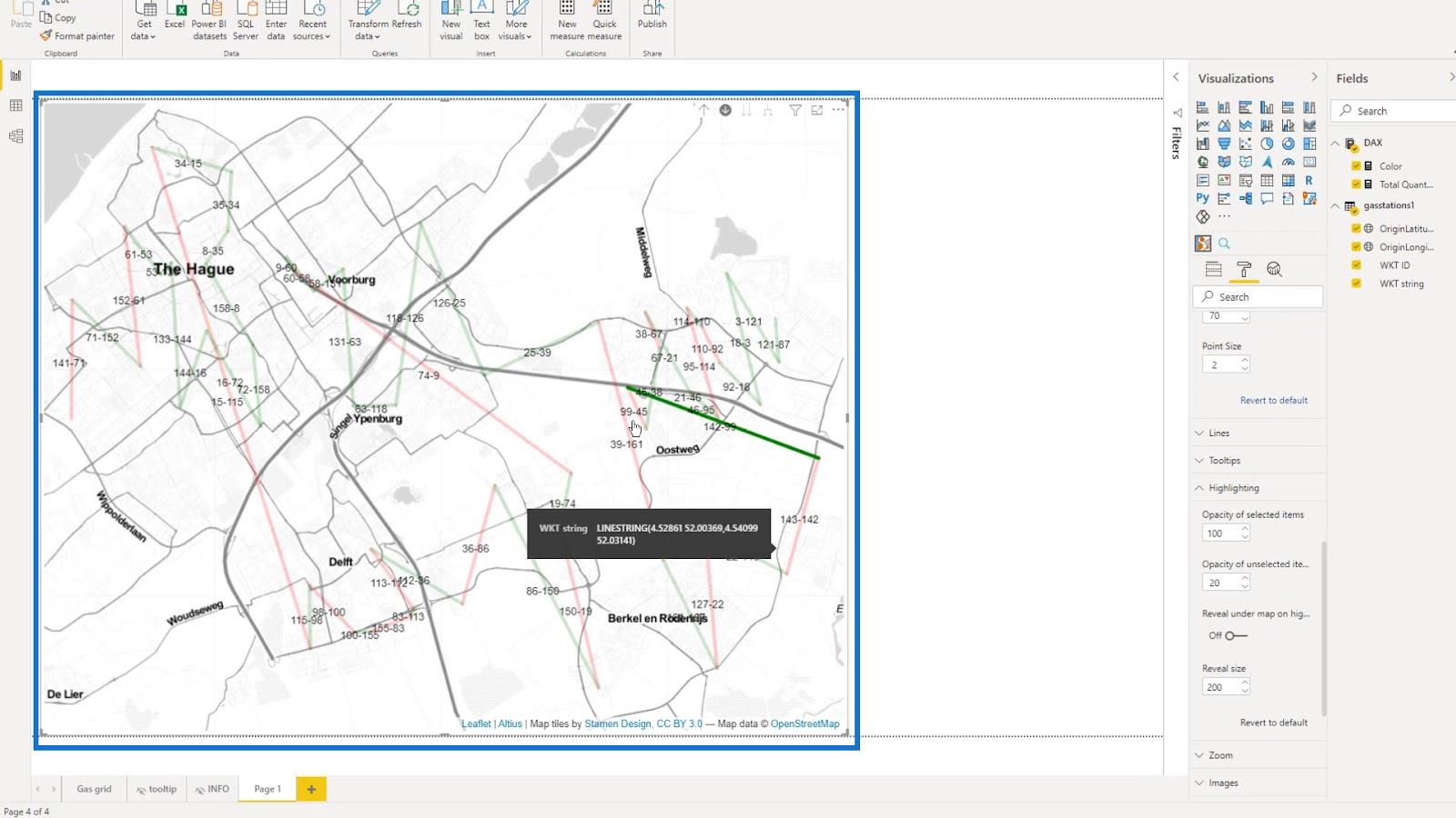 LuckyTemplates Icon Map Visual: WKT Strings