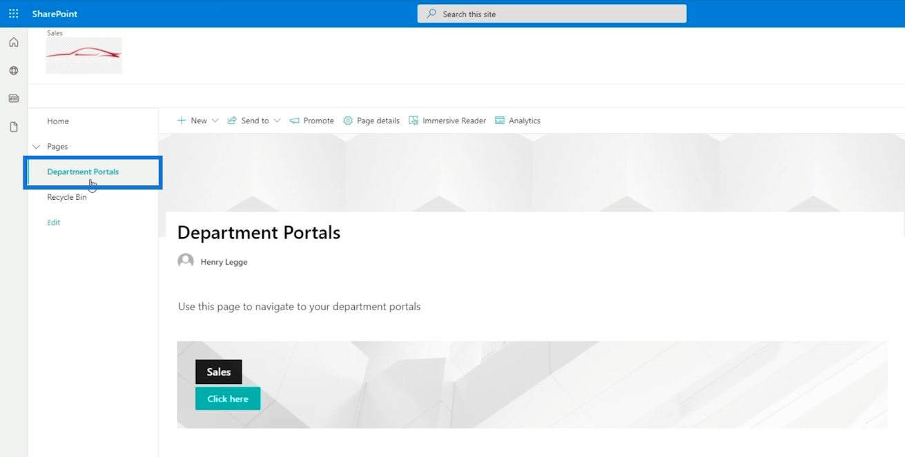 SharePoint Site Navigation Elements: En oversigt