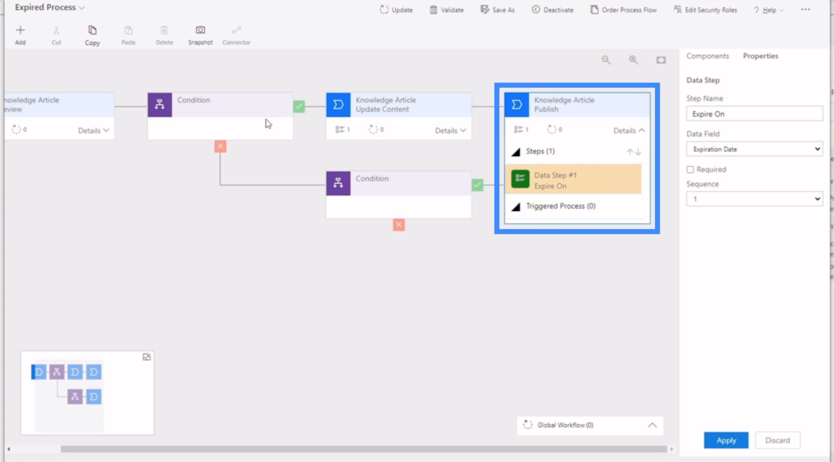 Power Apps Business Process Flow og dokumentation