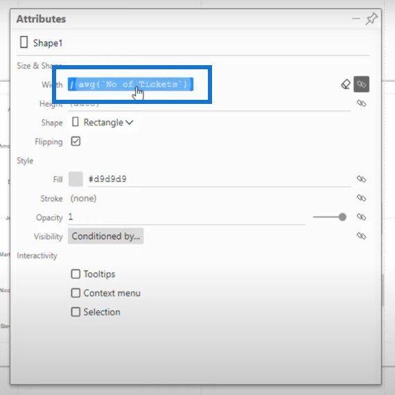 Formater diagrammer betinget ved hjelp av Charticulator