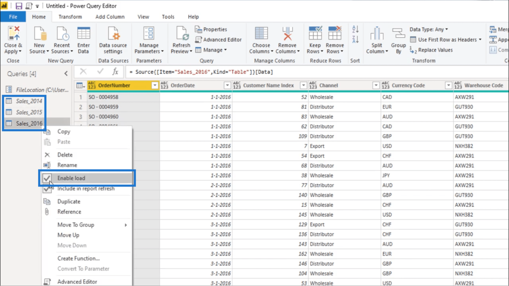 Lag et permanent oppdatert praksisdatasett i LuckyTemplates