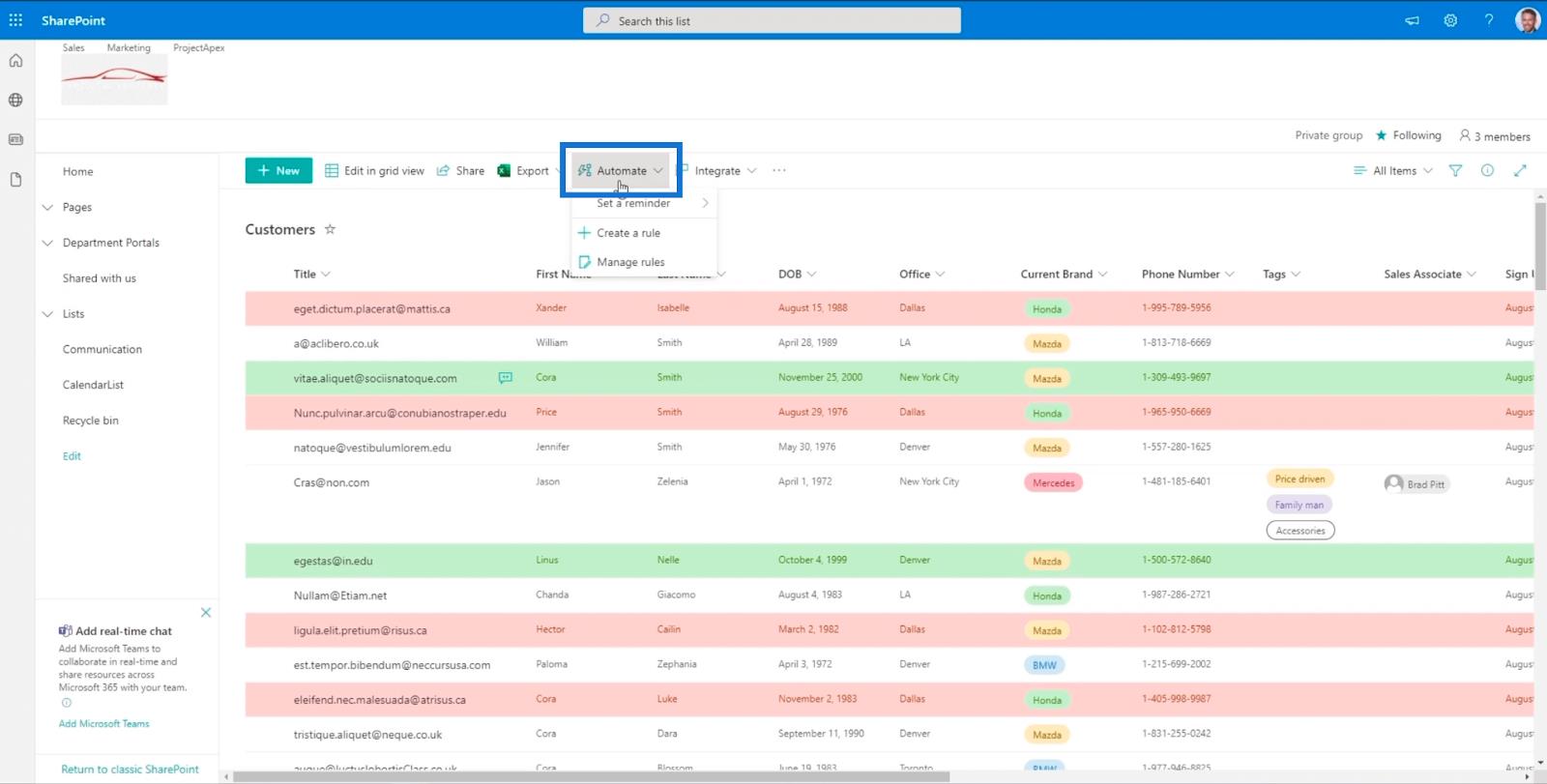 MS Power Automate vs.  SharePoint automatisere