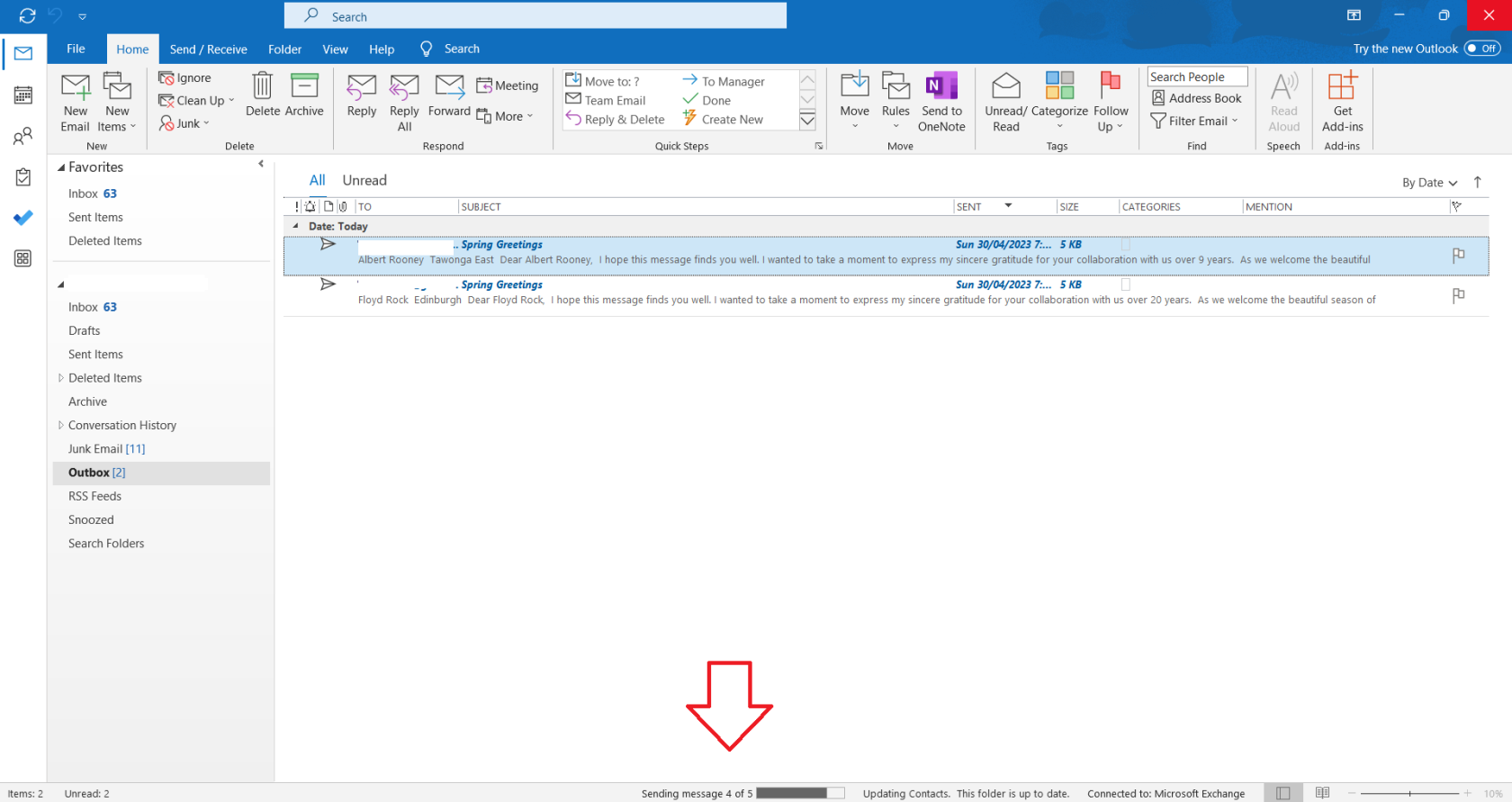 Hur man sammanfogar e-post från Excel till Outlook: snabbt och enkelt