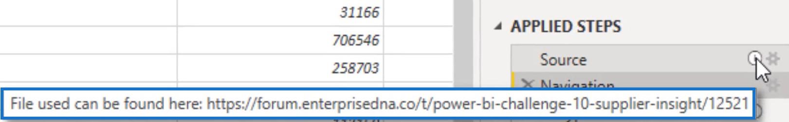 Power Spørringsverktøy, faner og brukergrensesnitt