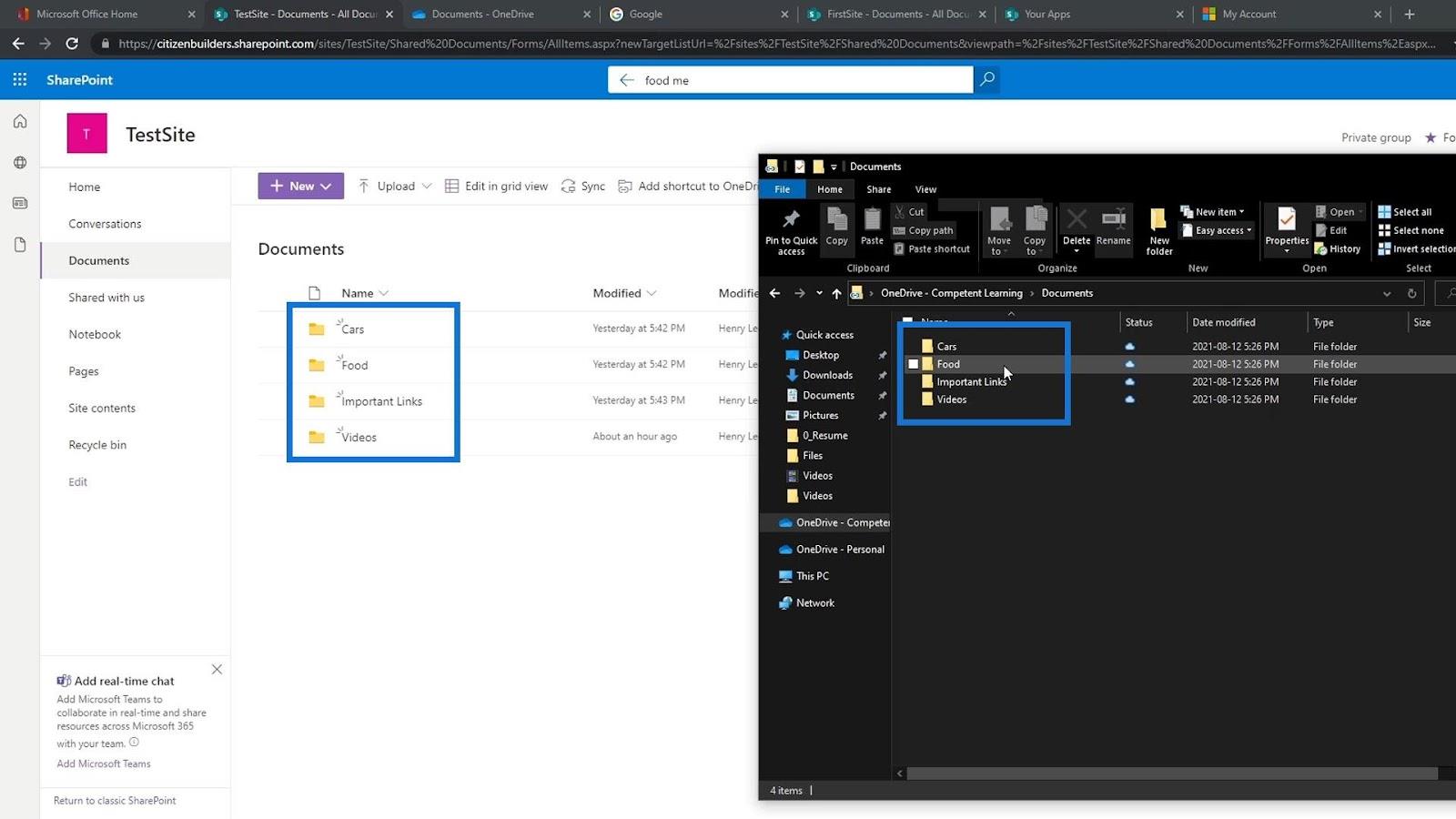 Legge til SharePoint-filer på datamaskinen din