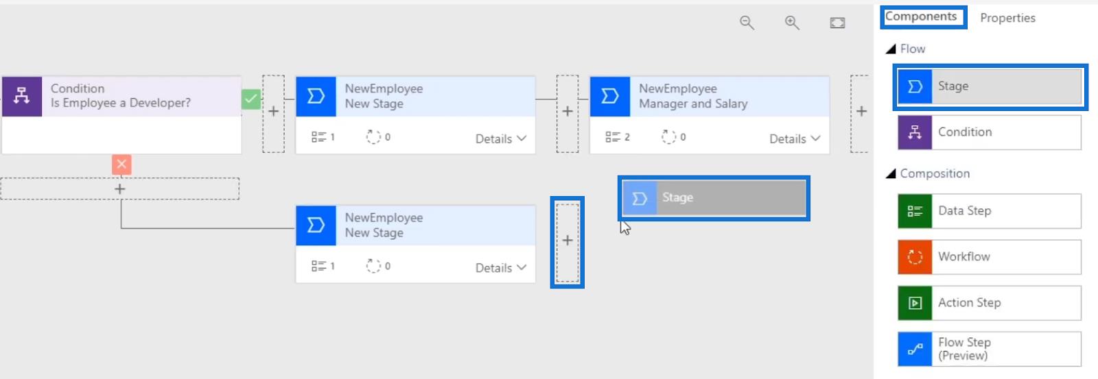 Forretningsprocesstrømme i Microsoft Power Automate