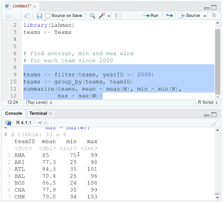 Pipe In R: Propojovací funkce s Dplyr