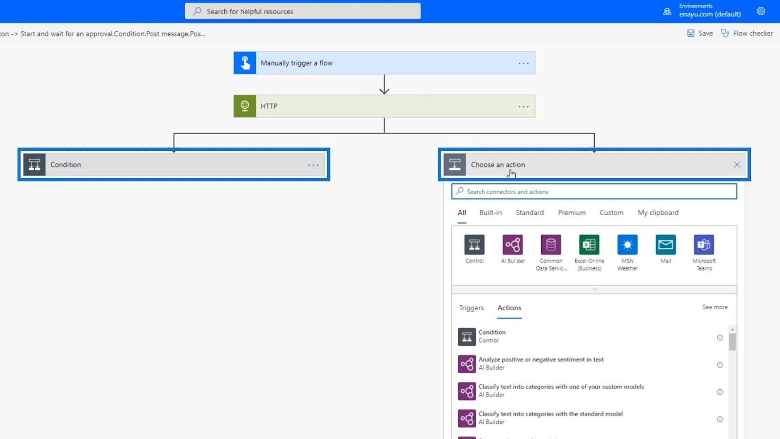 Hibakezelés a Power Automate-ban párhuzamos elágazáson keresztül