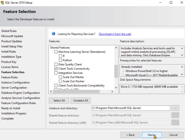 Sådan installeres SQL Server til LuckyTemplates