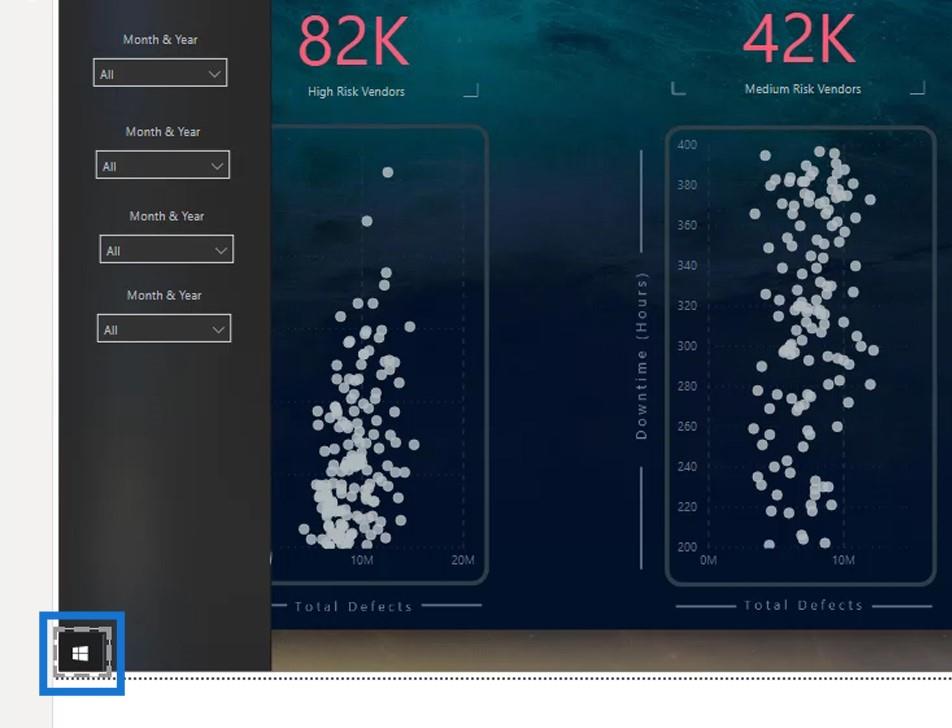 Interaktívne zostavy LuckyTemplates: Navigácia a záložky