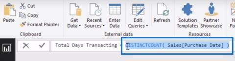 Tidsintelligens i LuckyTemplates: Sådan beregnes antallet af transaktioner foretaget i de sidste n dage