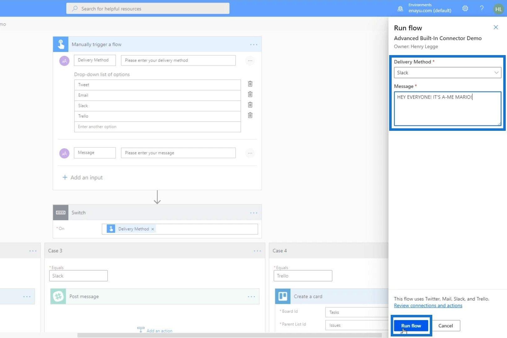 Power Automate Switch Control Action I Workflows