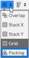 LuckyTemplates-diagrammer og grafikk i kartikulatoren