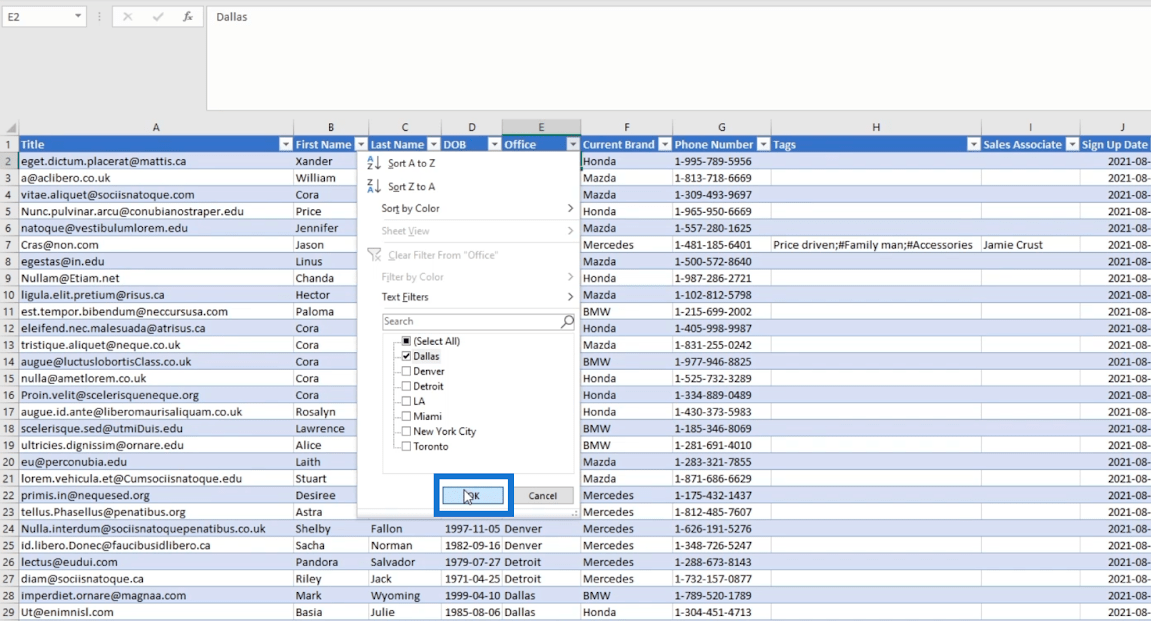 Vie SharePoint-luettelot Excel- tai CSV-tiedostoon