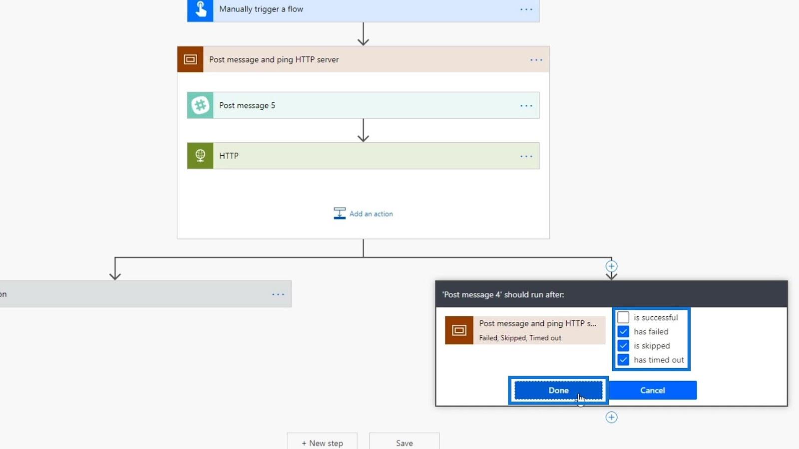 Omfangskontrol i Microsoft Power Automate flows