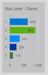 Pankkiriskianalyysiraportit LuckyTemplatesissa