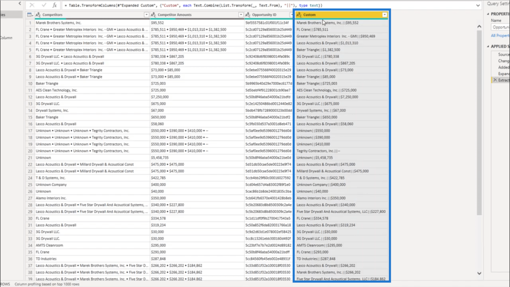 Avgrensede data – uttrekk av poster ved hjelp av LuckyTemplates