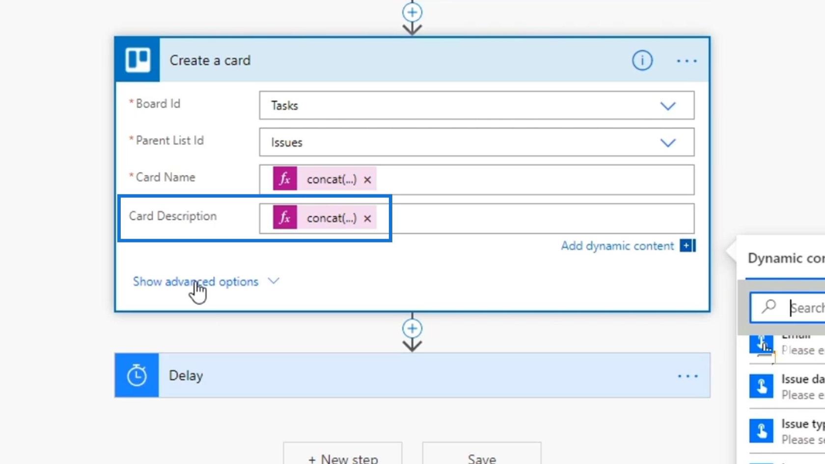 Arbeidsflytinnganger i Microsoft Power Automate