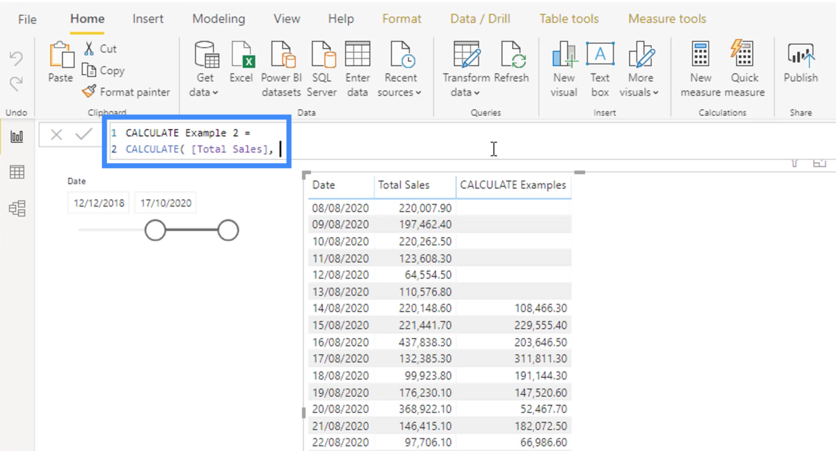 CALCUATE-funksjonen – hvordan den kan påvirke beregningene dine på LuckyTemplates