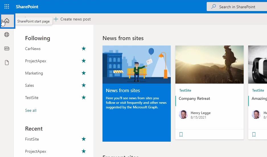 SharePoint Platform: Sociale netværksfunktioner