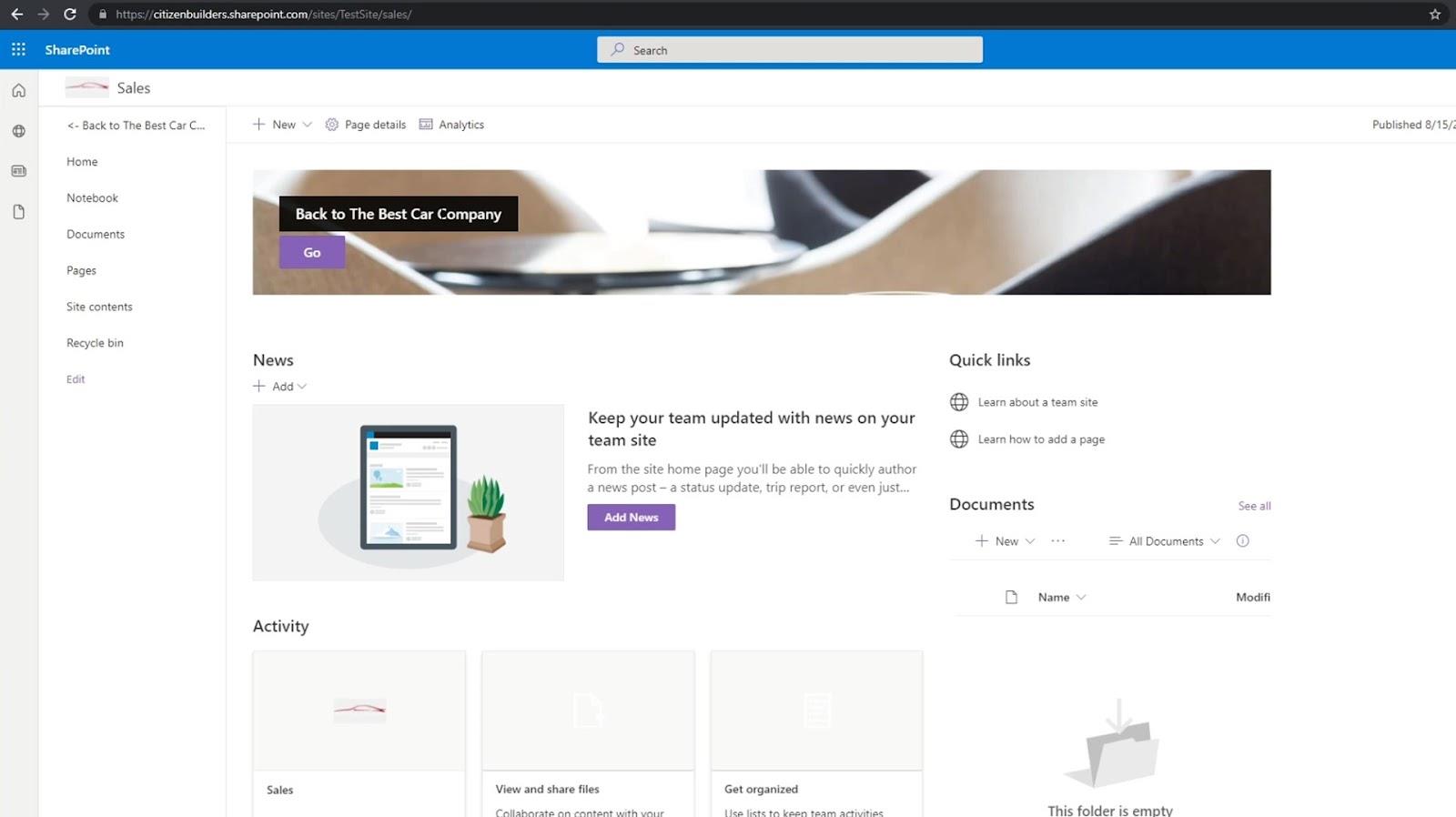 SharePoint-nettstedsamlinger |  En introduksjon